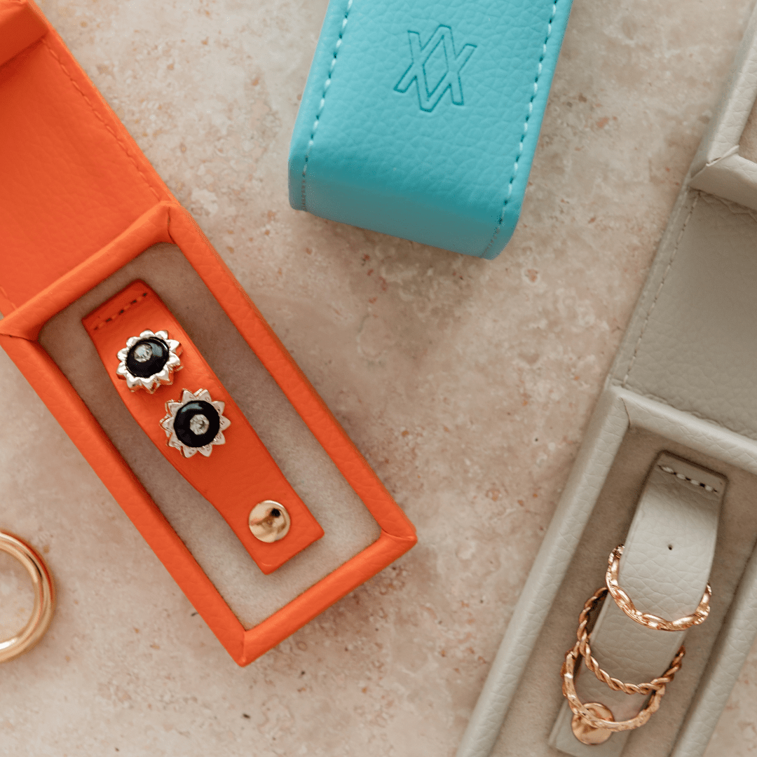 Jewellery in mini jewellery box