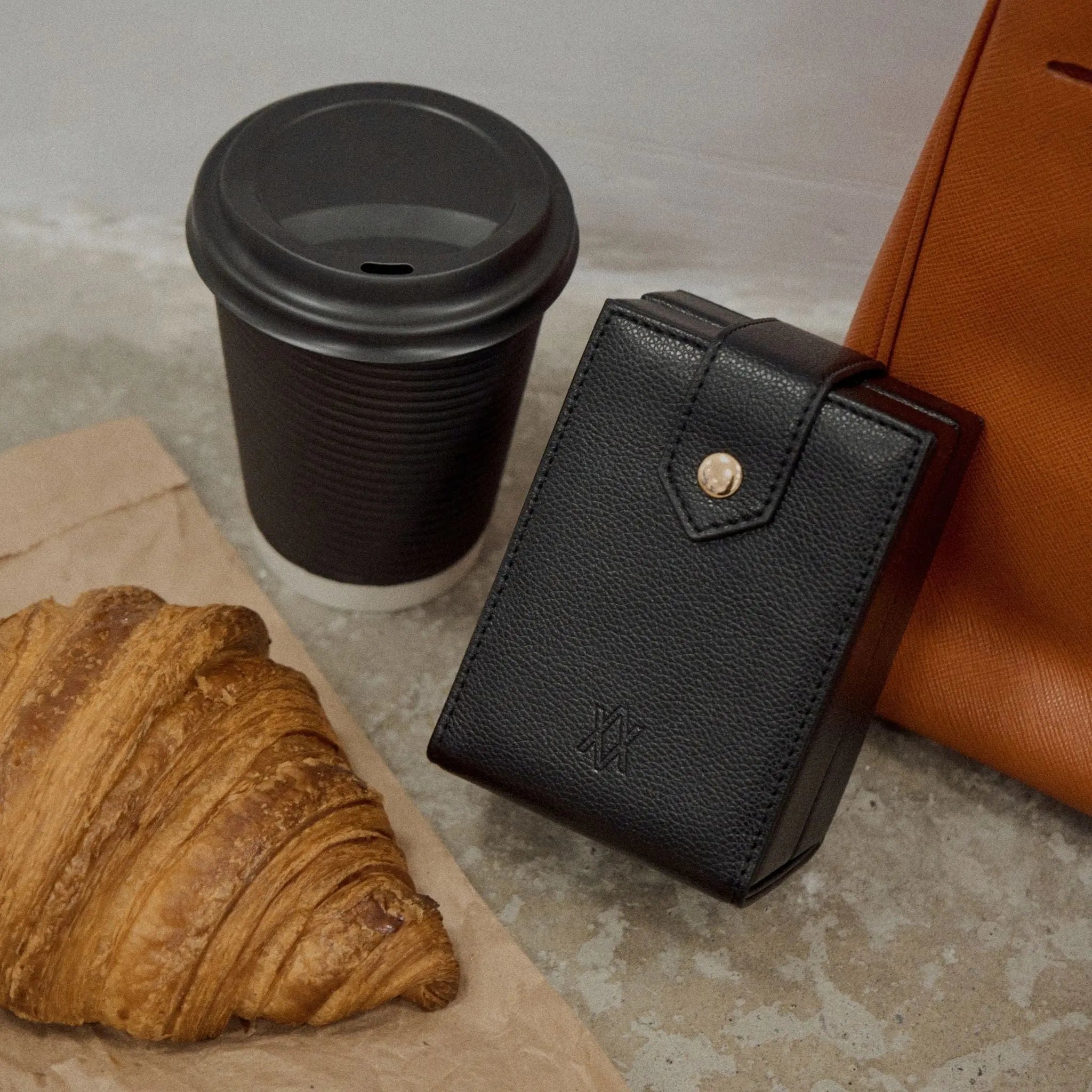 Medium Travel Jewellery Box - Black