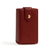 Mini Travel Jewellery Box - Merlot