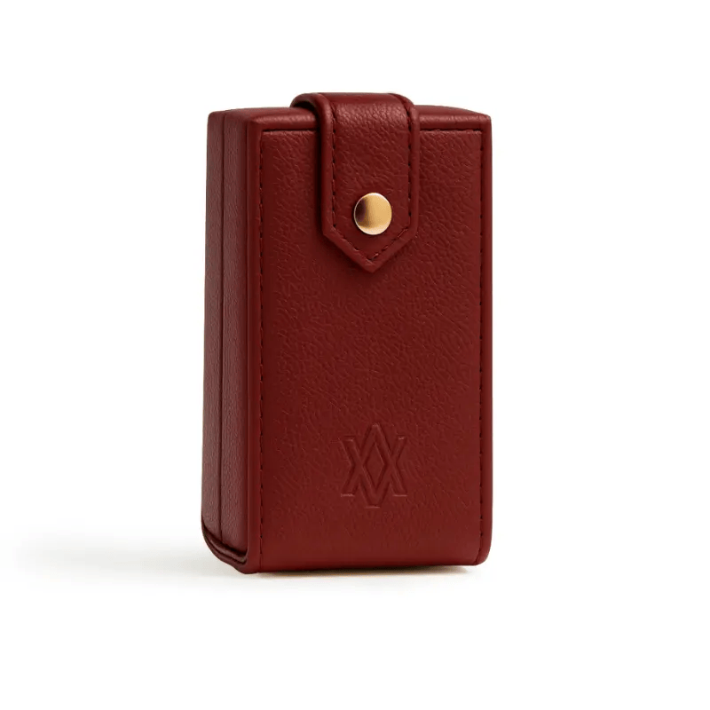 Mini Travel Jewellery Box - Merlot