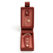 Mini Travel Jewellery Box - Merlot