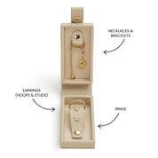 Mini Travel Jewellery Box - Stone