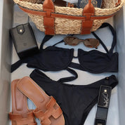 Medium Travel Jewellery Box - Black