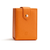 Medium Travel Jewellery Box - Orange
