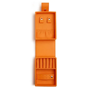 Medium Travel Jewellery Box - Orange