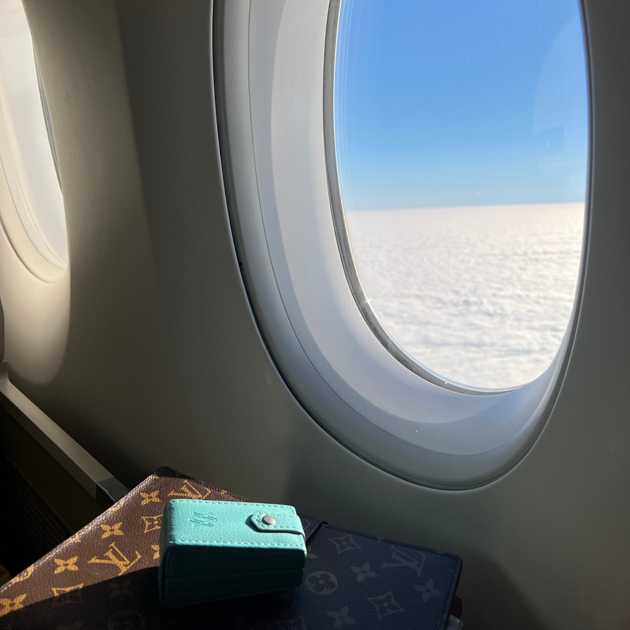 Mini Travel Jewellery Box - Aqua