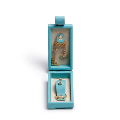 Travel Jewellery Box with Gold Jewellery 