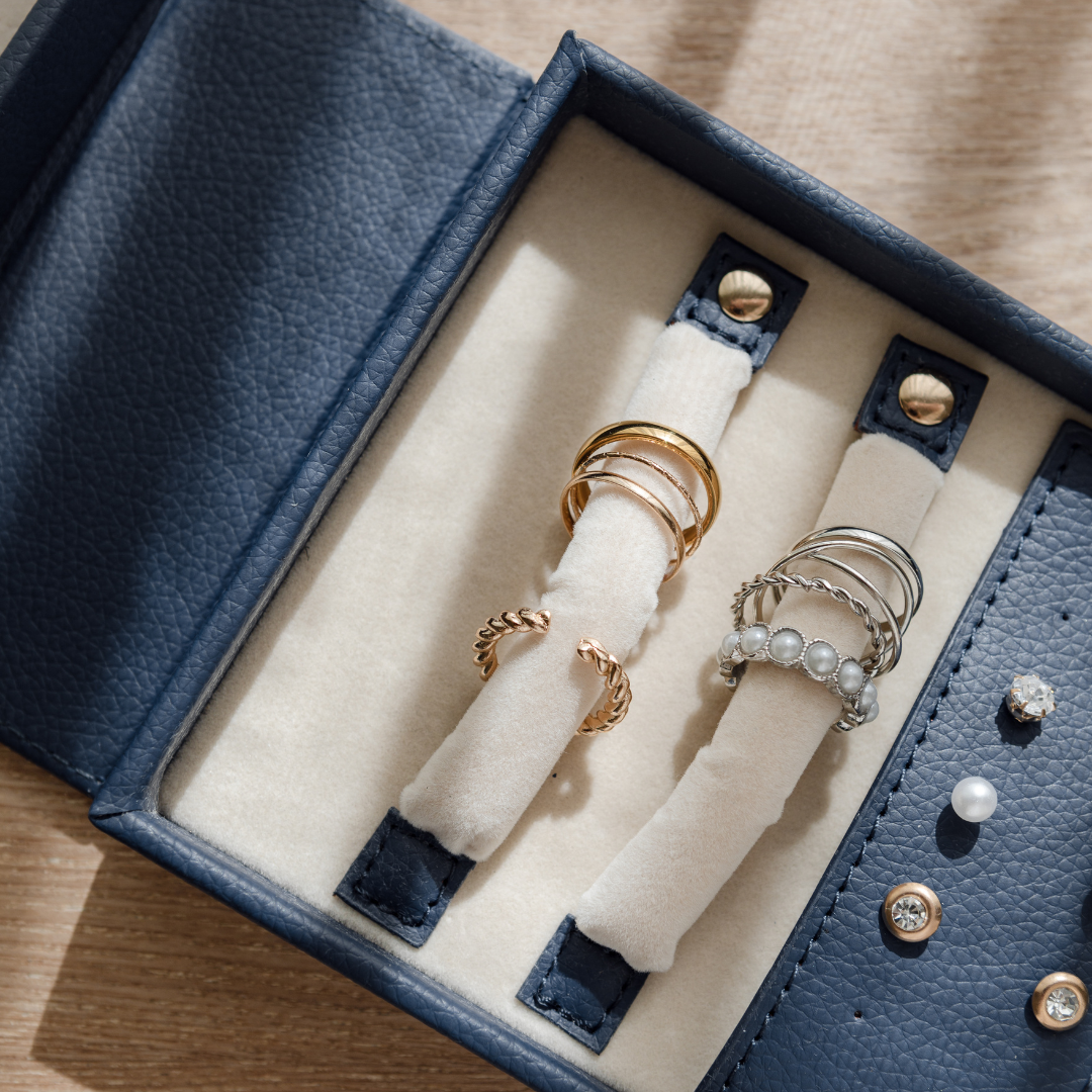 Jewellery in jewellery box