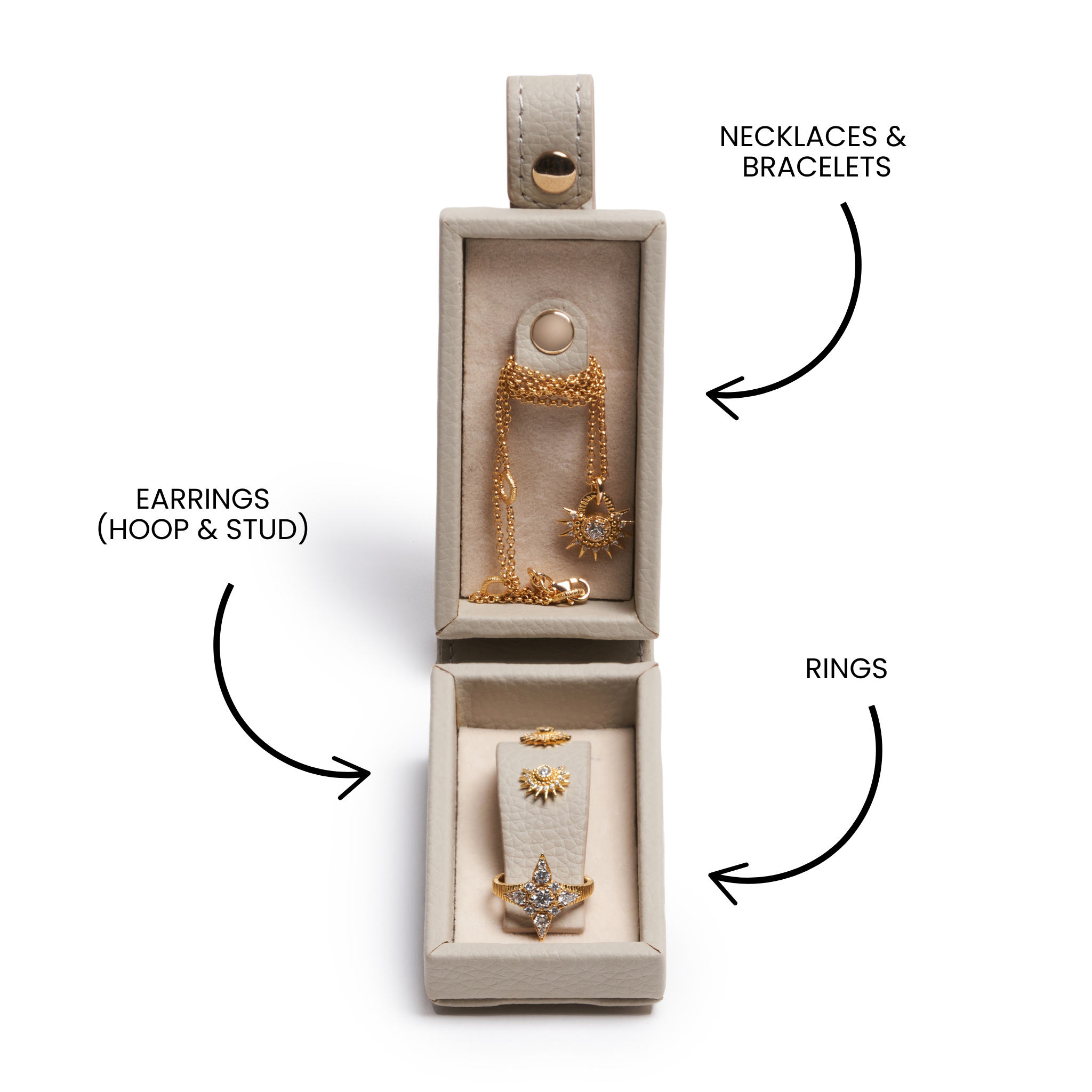 jewellery in small jewellery box