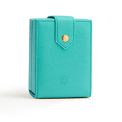 Medium Travel Jewellery Box - Aqua