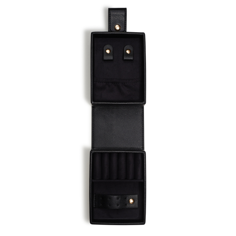 Medium Travel Jewellery Box - Black