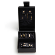Medium Travel Jewellery Box - Black